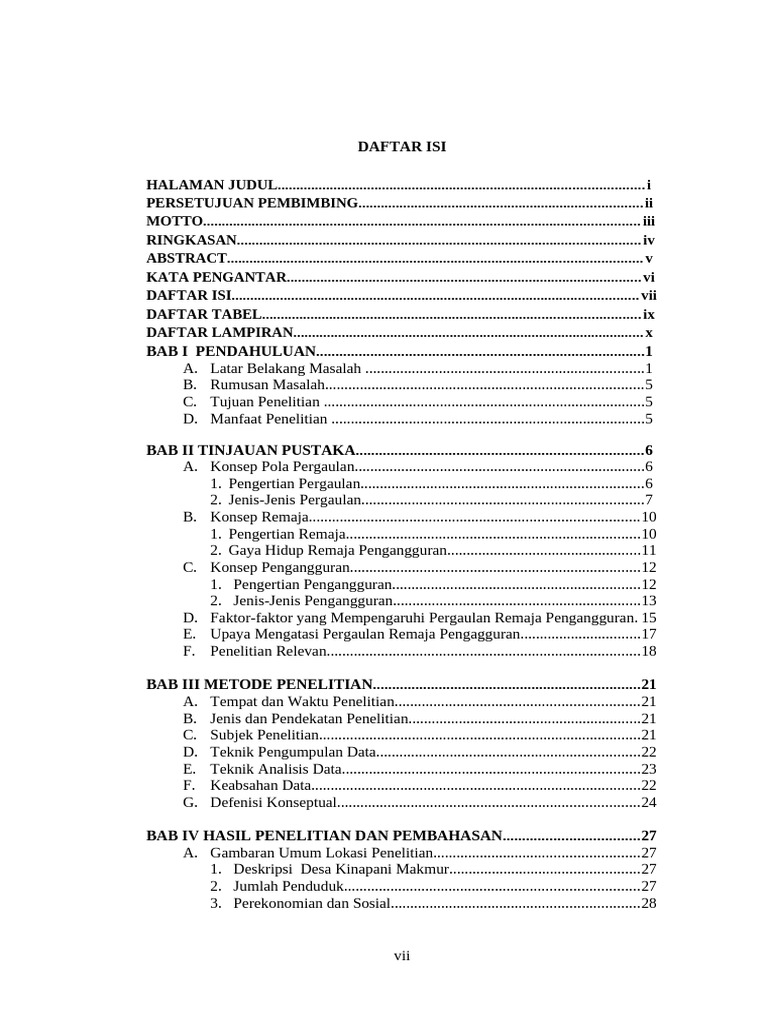 Pergaulan Remaja Pengangguran di Buton | PDF