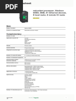 M580 Processor Module BMEP582040 Datasheet | PDF | Central Processing ...