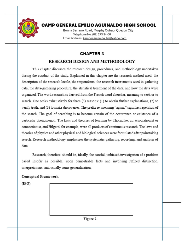 Research Methodology for ICT Study | PDF | Methodology | Procedural ...