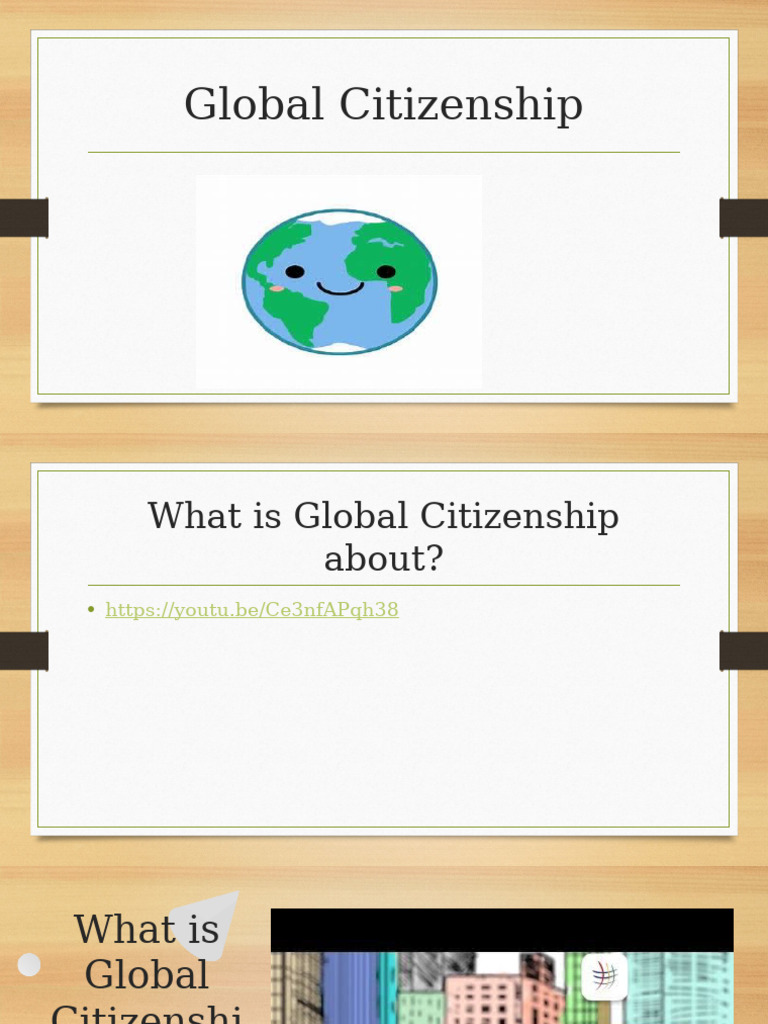 Understanding Global Citizenship Concepts | PDF