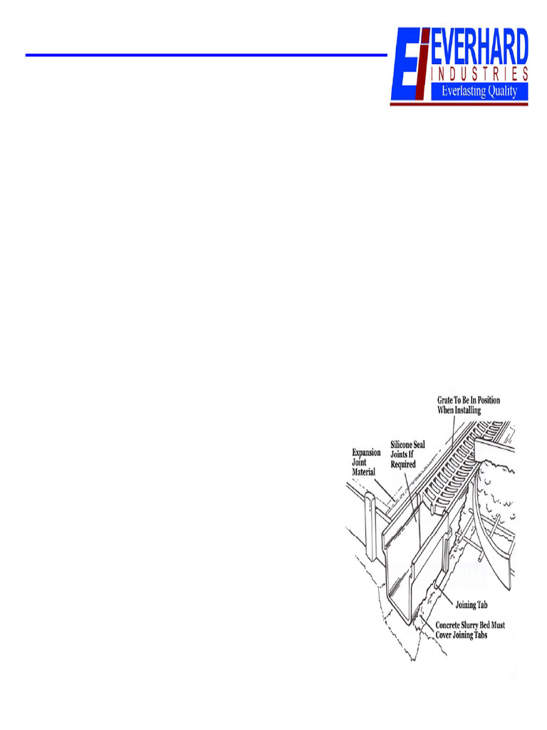 Everdrain Channel Installation Guide | PDF