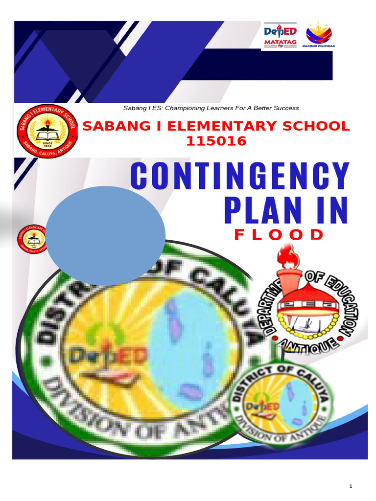 Flood Contingency Plan for Schools | PDF | Hazards | Risk