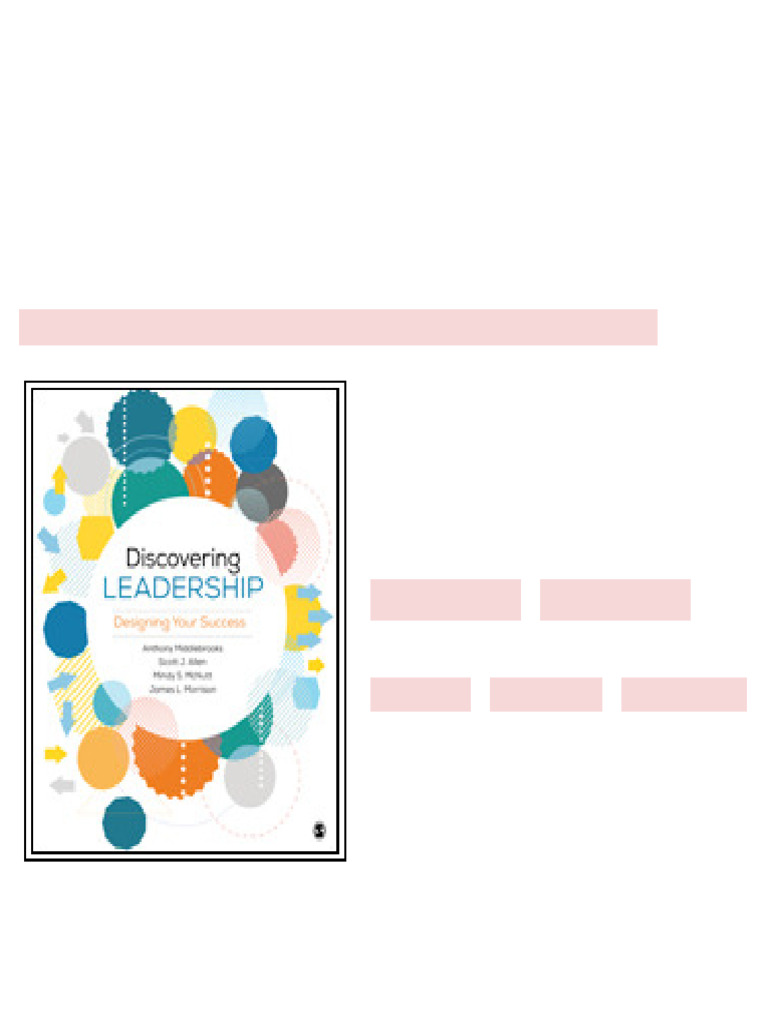 Test Bank for Discovering Leadership Designing Your Success, Anthony ...