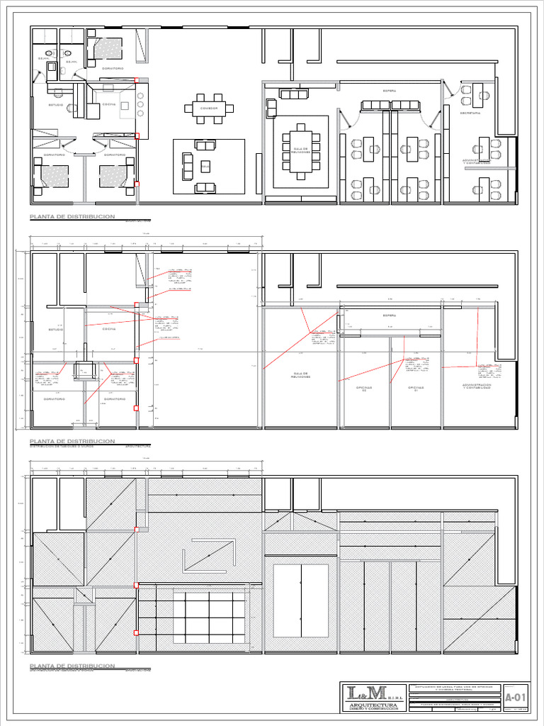 Planos de Distribución y Remodelación | PDF