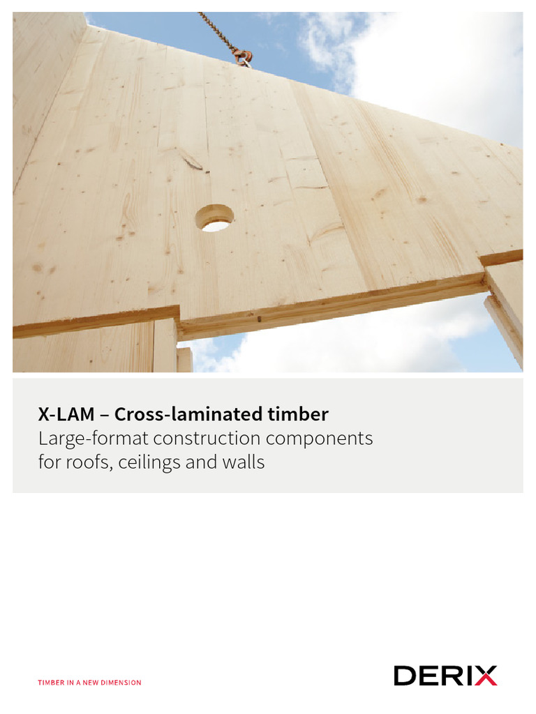 X-LAM: Innovative Cross-Laminated Timber | PDF | Lumber | Wall