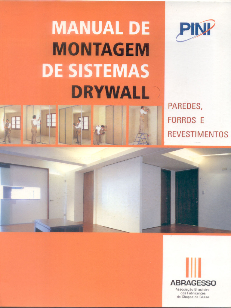 Manual de Montagem de Sistemas Drywall | PDF
