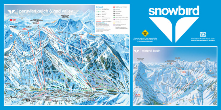 Snowbird Trailmap Winter 2324 | PDF