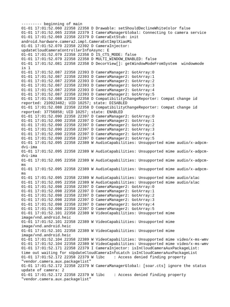 Log Cat 1767267112001 | PDF | Software Engineering | Computer Programming