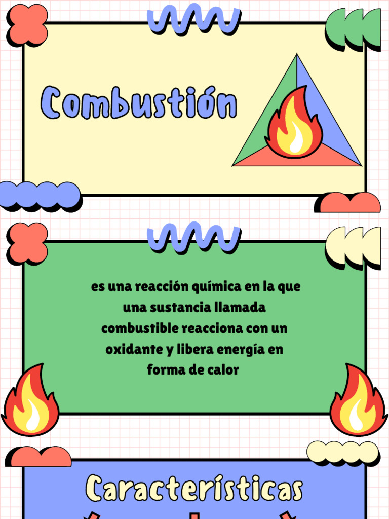 Proceso de Combustión: Reacción Química | PDF