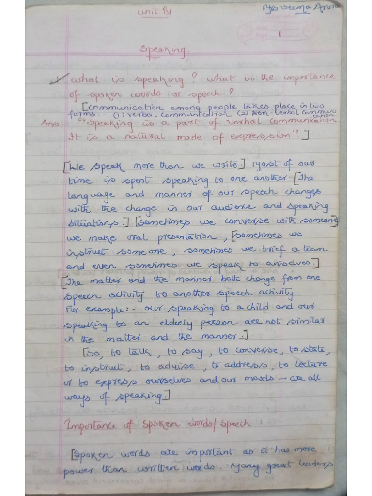 Unit 4 - Speaking | PDF