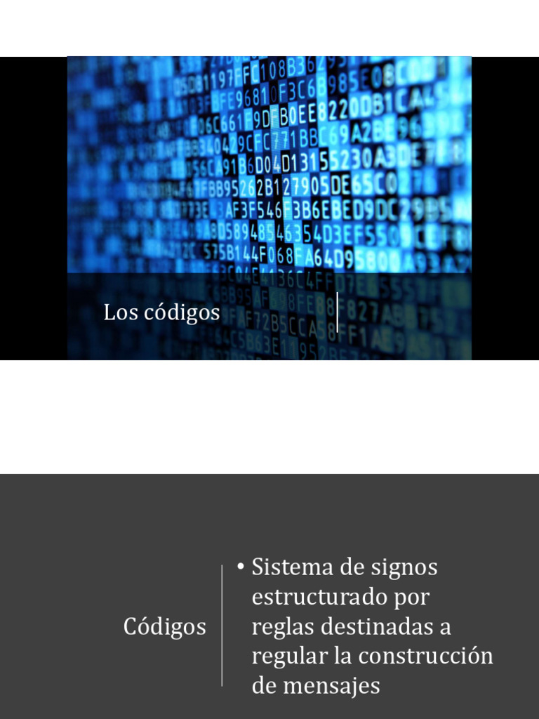 Los códigos | PDF | Comunicación | Ciencia cognitiva