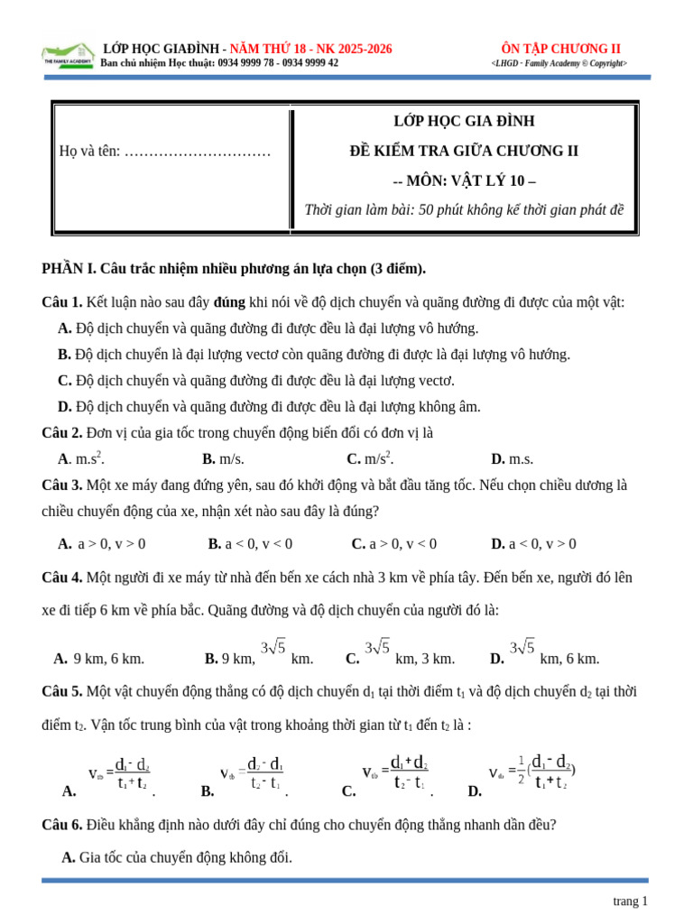 ĐỀ KTR GIỮA C2 | PDF