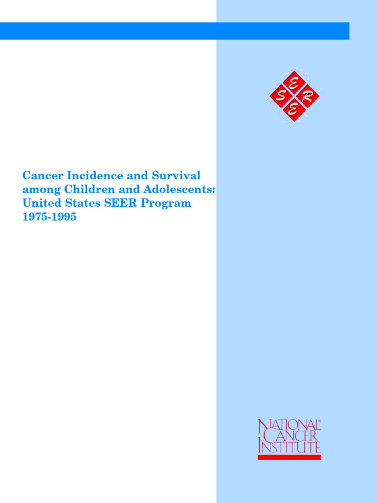 Cancer Incidence and Survival among Children and Adolescents: United ...