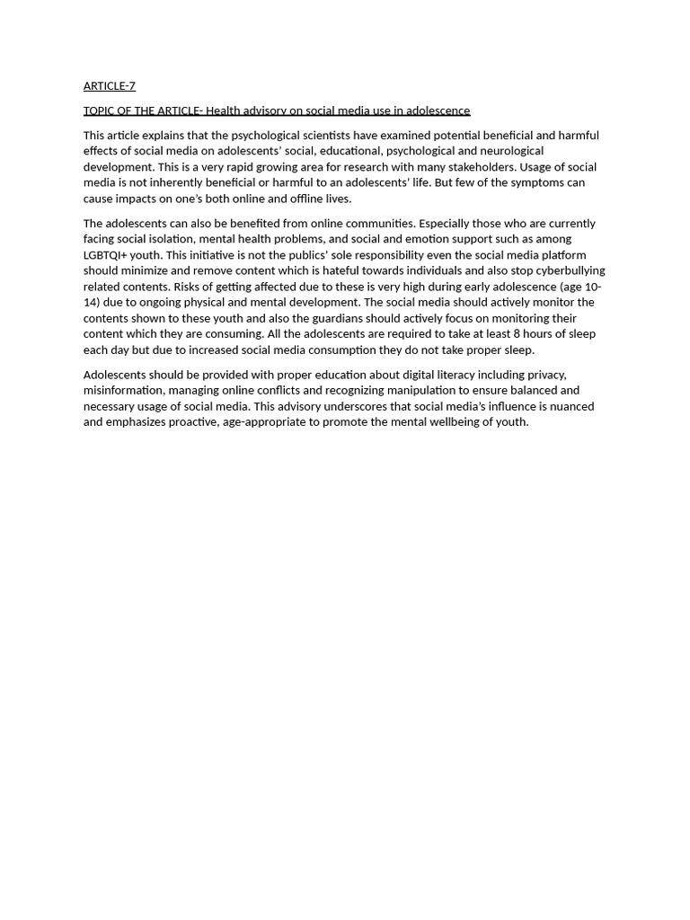ARTICLE 6 & 7 | PDF