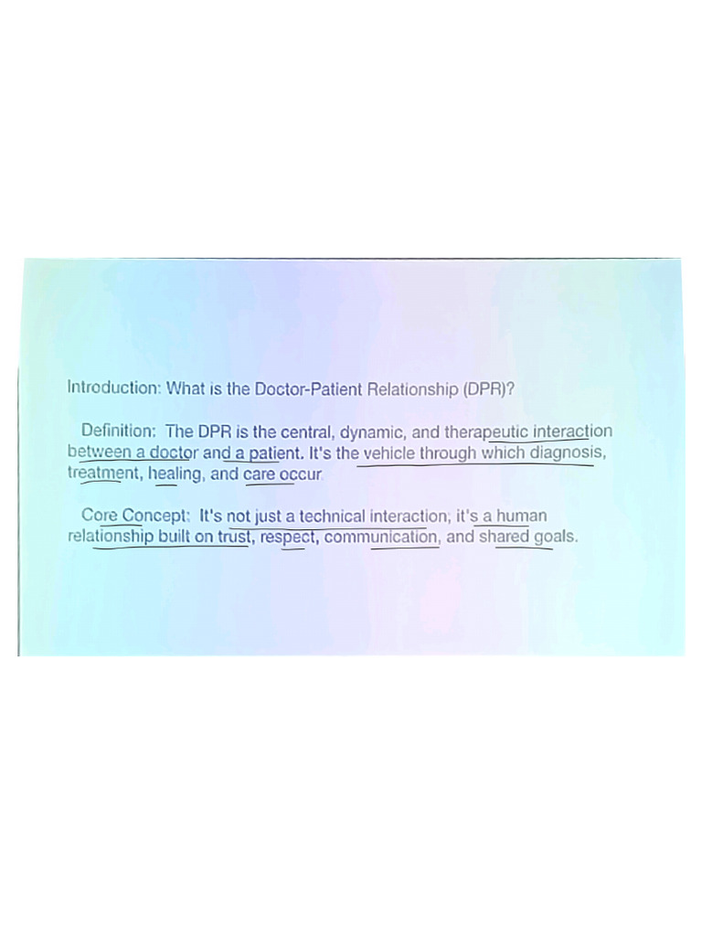 Doctor Patient Relationship _250728_090521 | PDF
