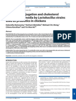 Bile Salt Deconjugation and Cholesterol