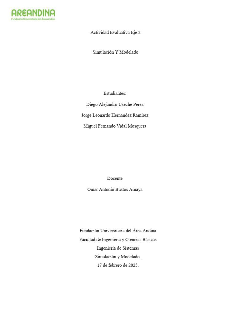 trabajo actividad evaluativa eje 2 | PDF | Unidad Central de ...