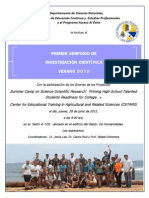 Invitacion Simposio de Investigación Científica Campamento Verano 2012 UPR Aguadilla