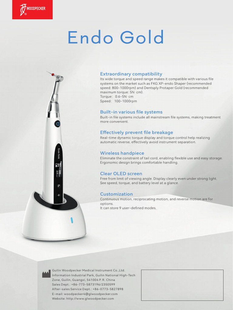 Endo Gold: Extraordina Compatibility | PDF