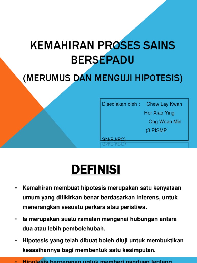 Membuat Hipotesis Pdf