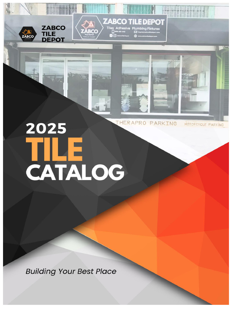 Tile Catalog 2025 - Zabco Tile Depot | PDF