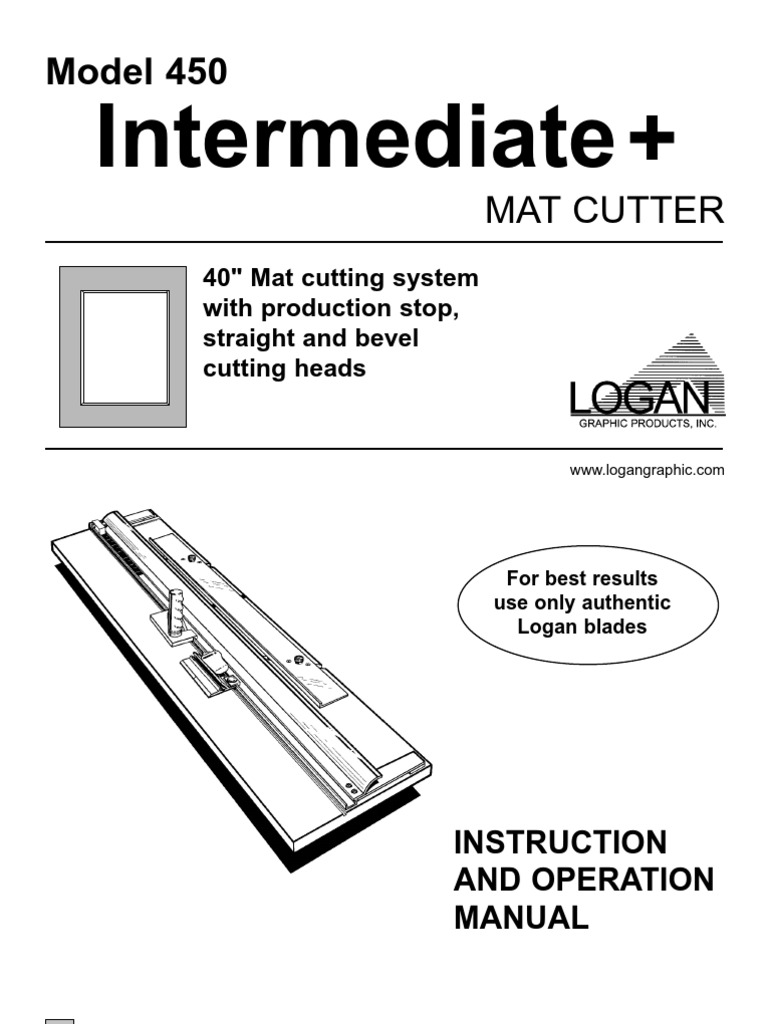 Intermediate + Model 450 PDF Blade Screw