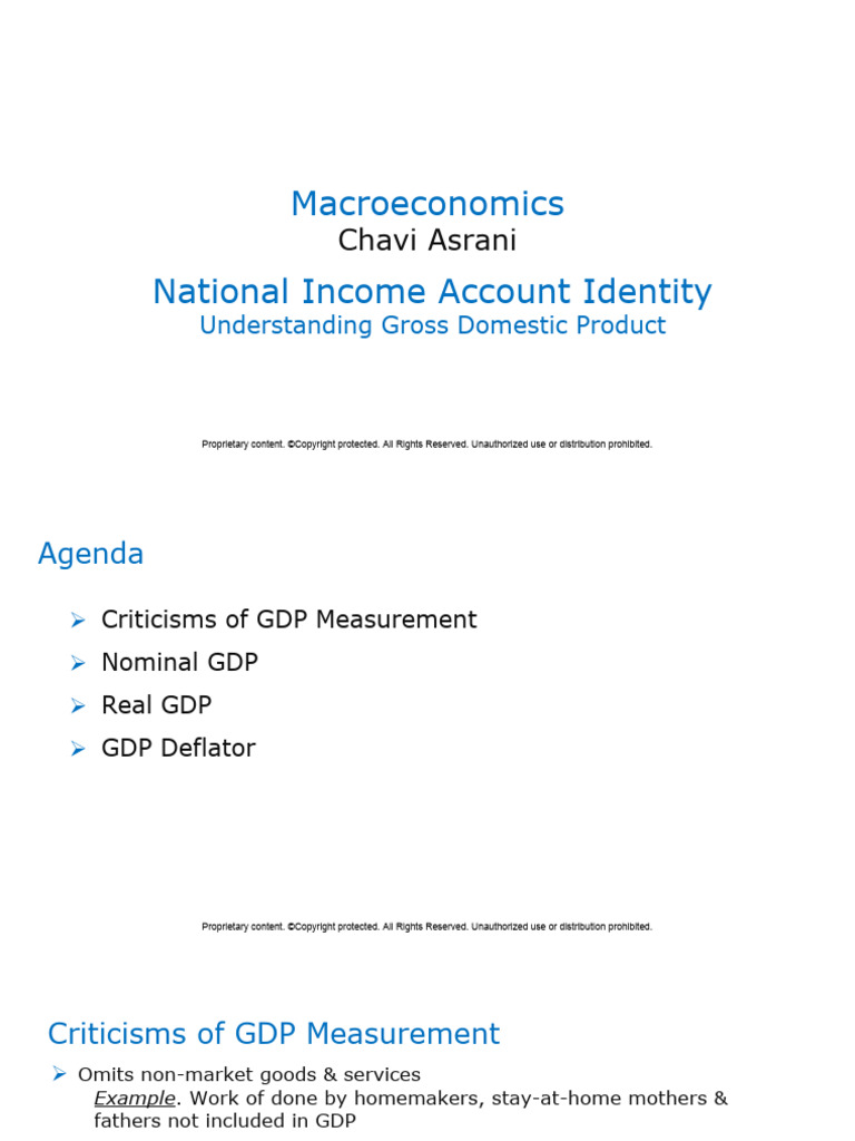 Limitations of GDP As A Measure of Economic Growth | PDF | Gross ...