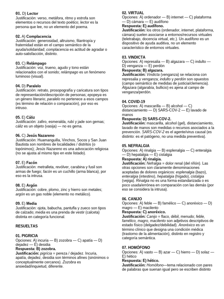 RESOLUCION DE TERMINO EXCLUIDO | PDF
