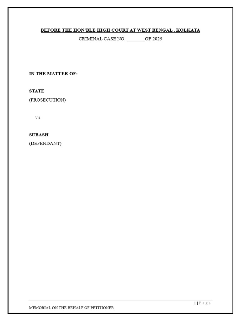 Moot Court Paper 3 - With - Borders | PDF | Burden Of Proof (Law ...