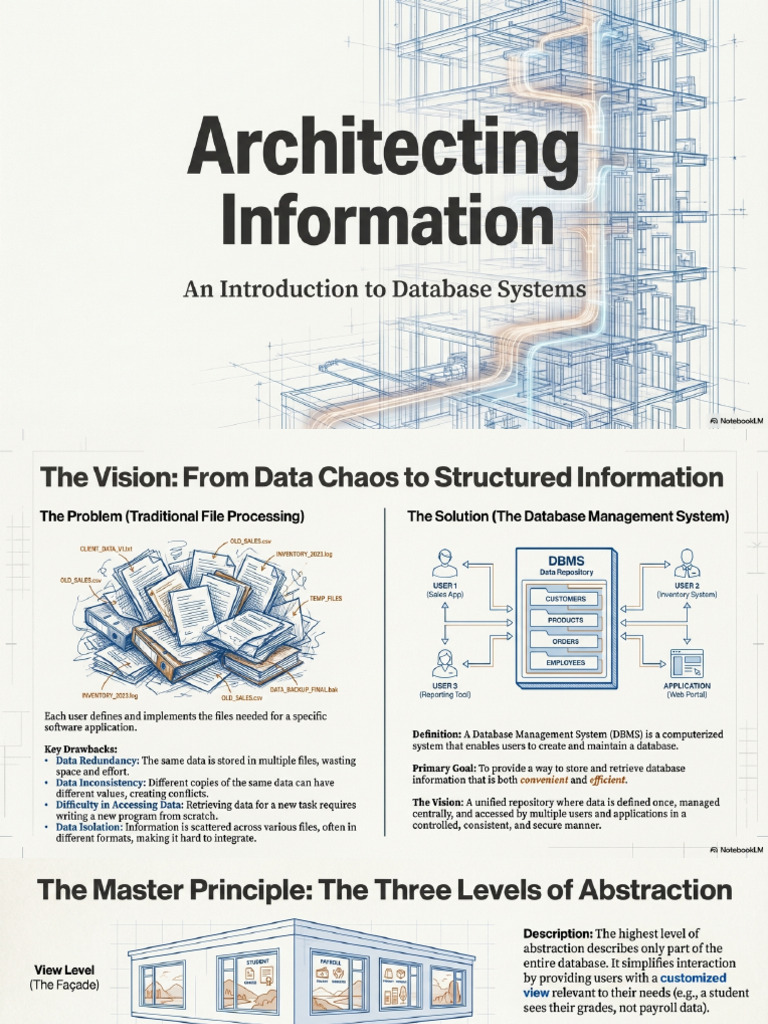 Architecting Information Database Systems | PDF