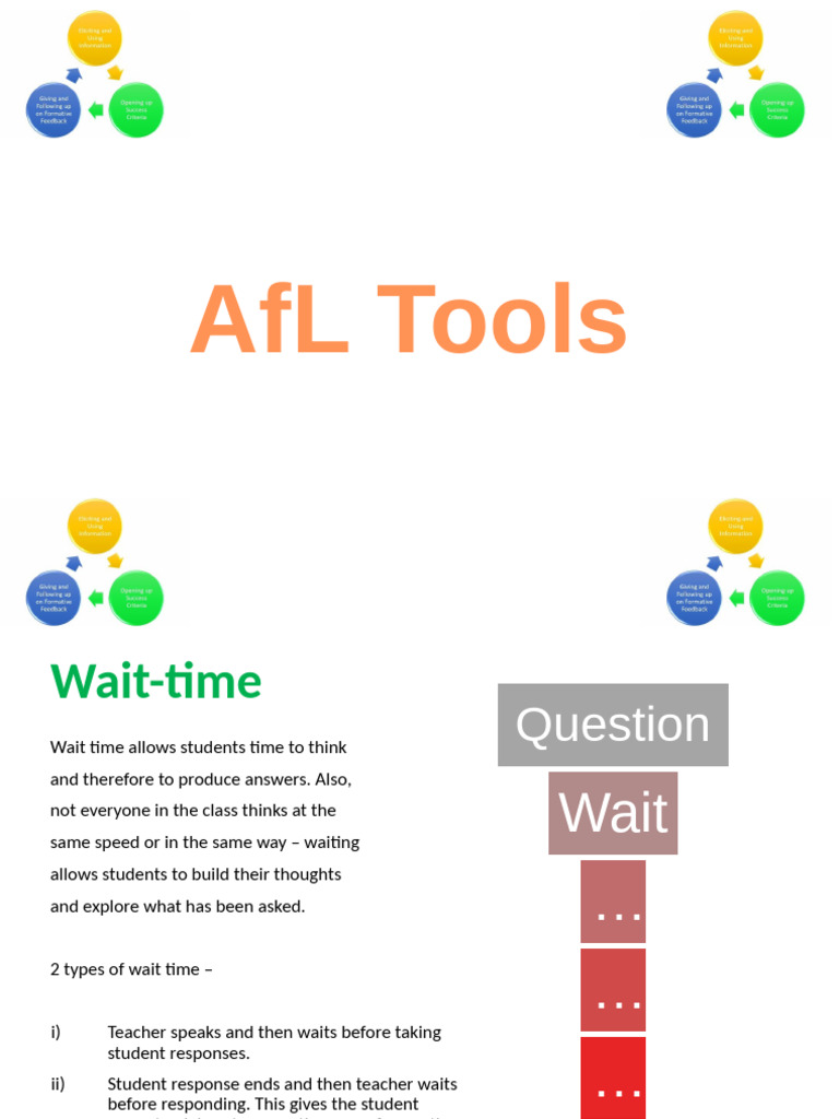 Effective Assessment for Learning Tools | PDF | Educational Assessment ...
