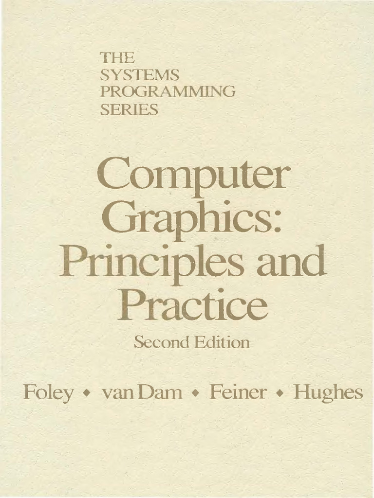 Computer Graphics Principles Explained | PDF | Computer Graphics ...
