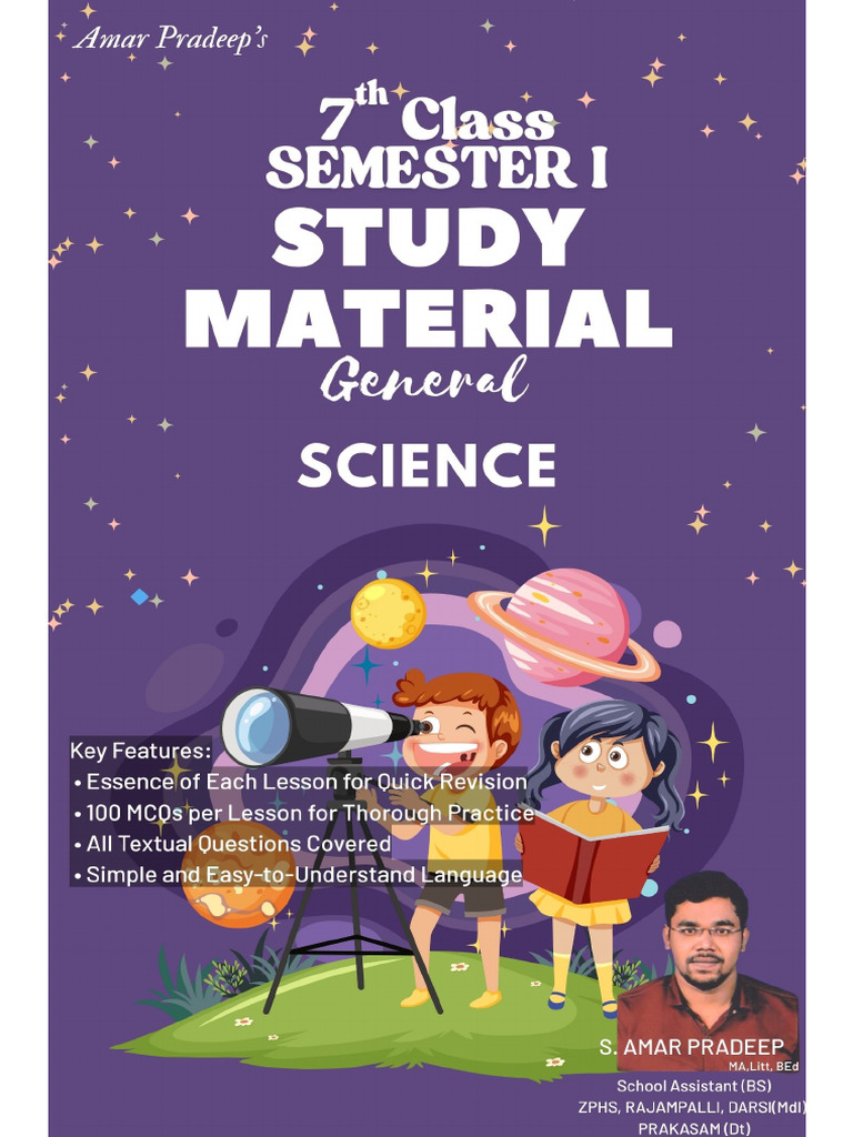 7th Class, Science Material | PDF | Digestion | Ruminant