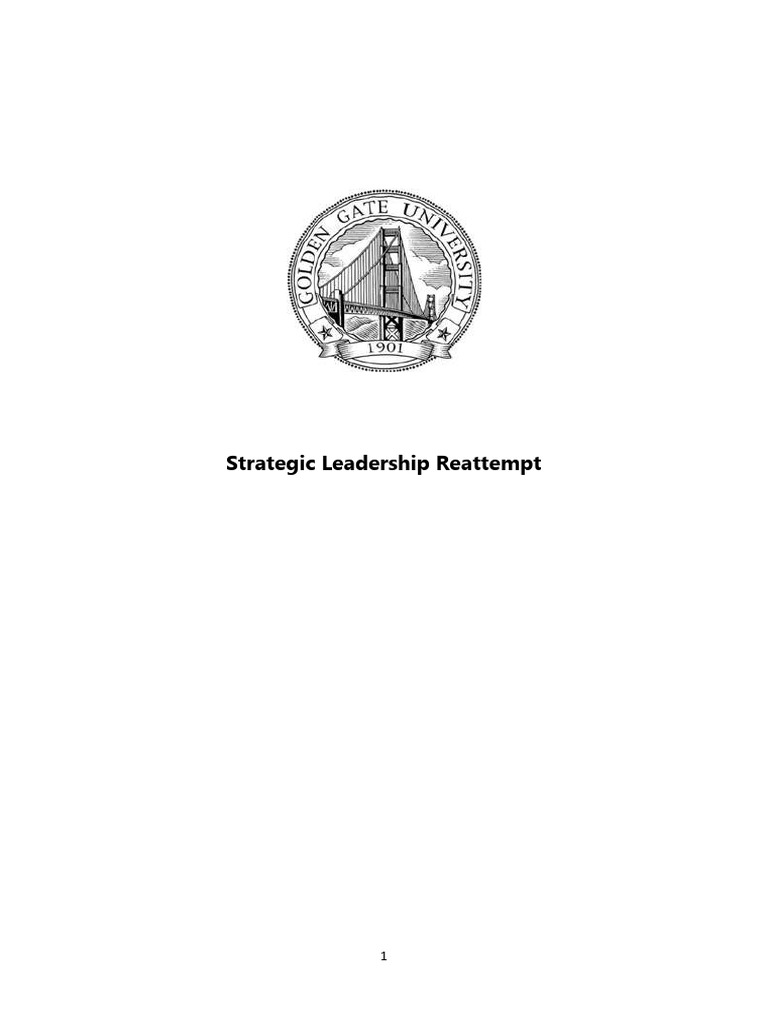 Strategic Leadership for Enduring Success | PDF | Strategic Management ...