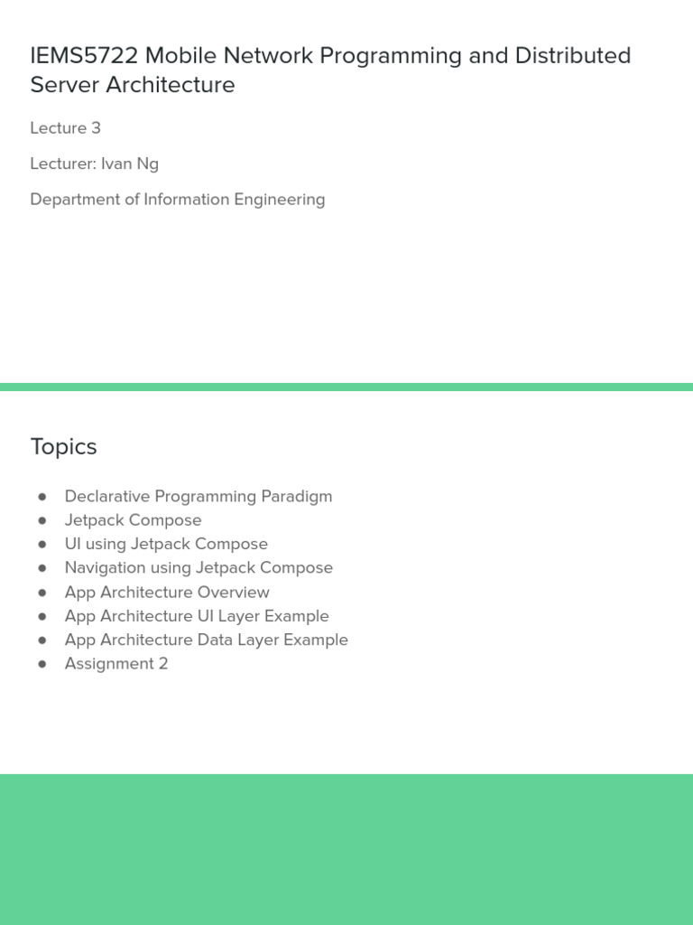 Jetpack Compose UI Development Guide | PDF | User Interface | Mobile App