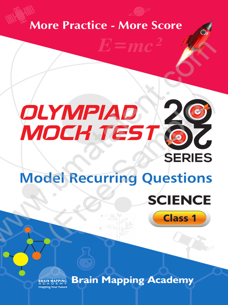 Class 1 Science Olympiad Mock Tests | PDF