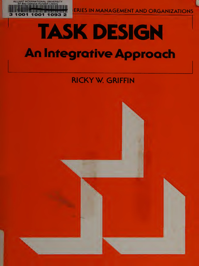 Taskdeskak: An Integrative Approach | PDF | Job Satisfaction | Division ...
