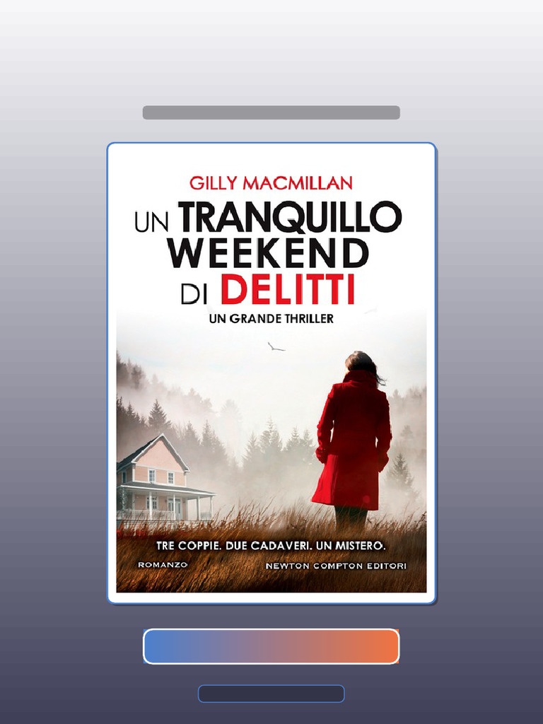 Test Bank For Un Tranquillo Weekend Di Delitti 1st Edition Gilly ...