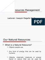 Natural Resources Management Intro