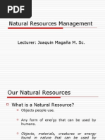 Natural Resources Management Intro