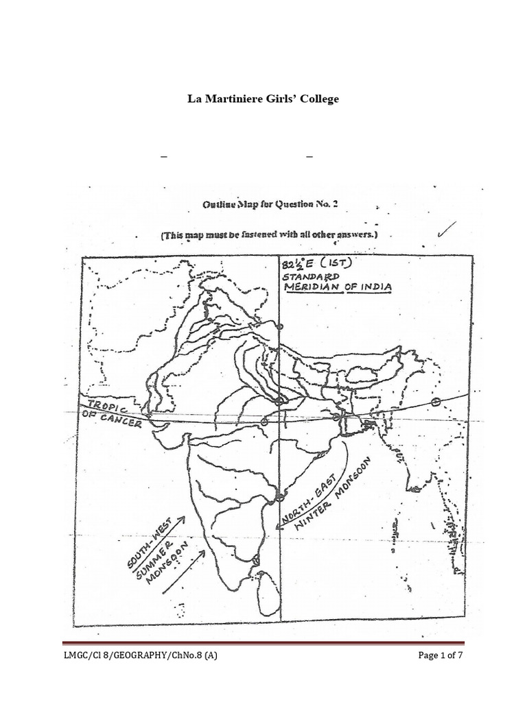 India Physical Features Sample Maps | PDF