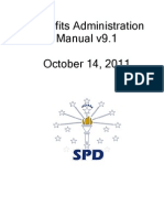 Benefits Administration Manual v9.1 October 14, 2011