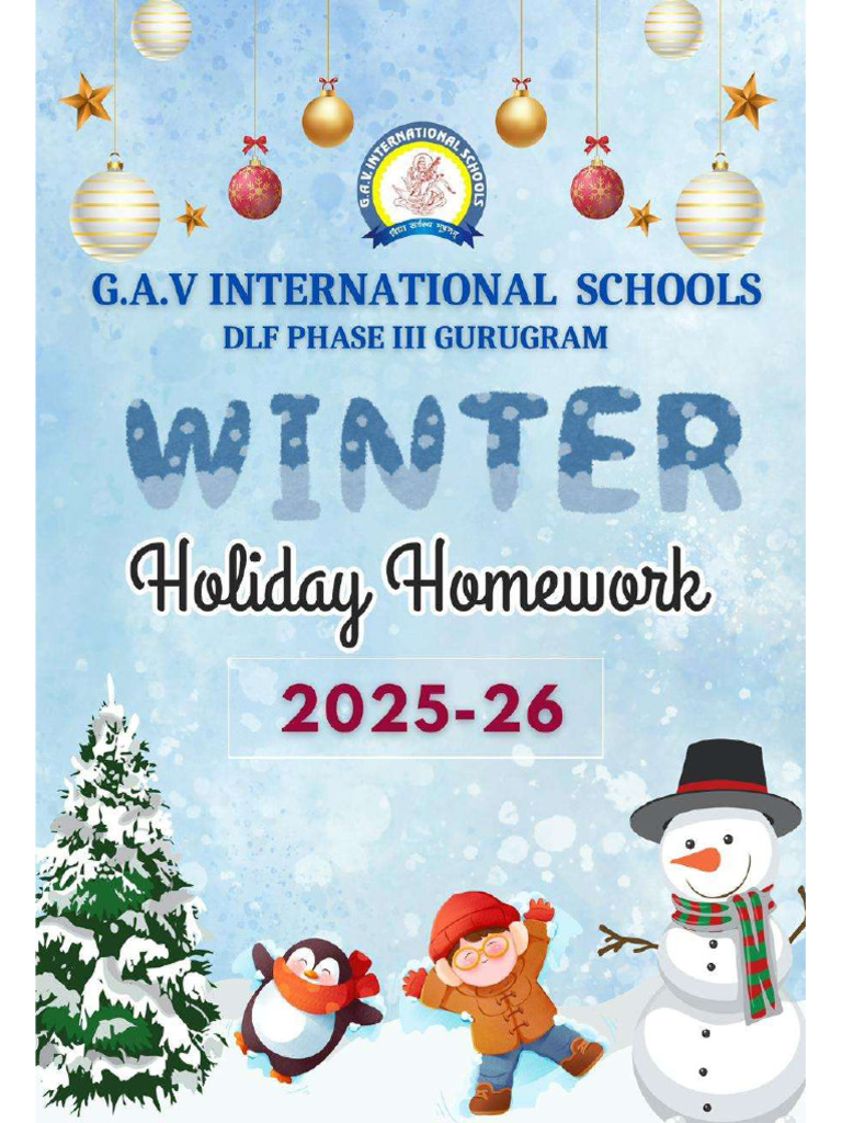 Class 5 Holiday Homework | PDF | Pollution | Atmosphere Of Earth