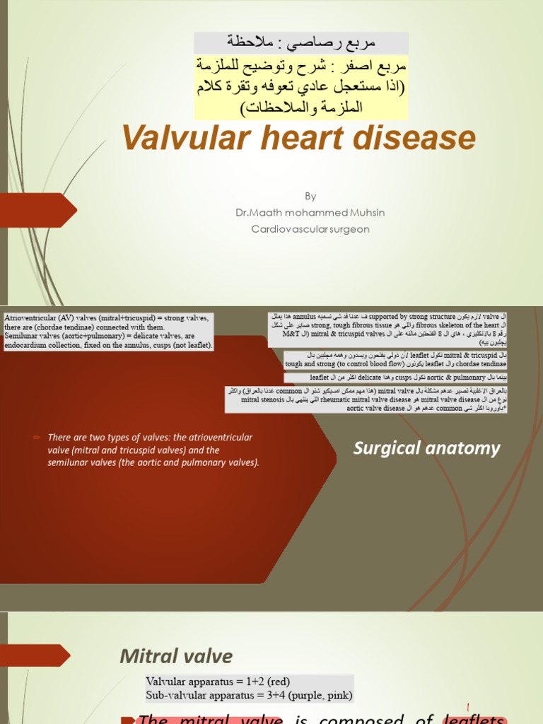 Valvular Heart Disease - 092127 | PDF | Heart Valve | Internal Medicine
