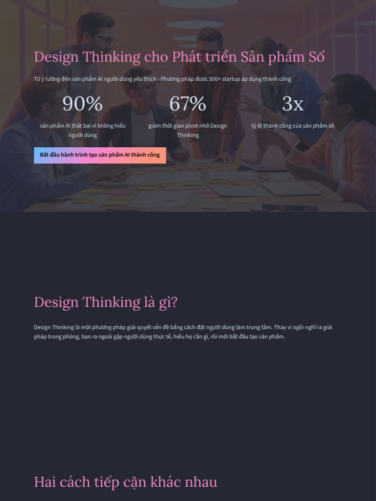 Design Thinking Cho Phat Trien San Pham So | PDF