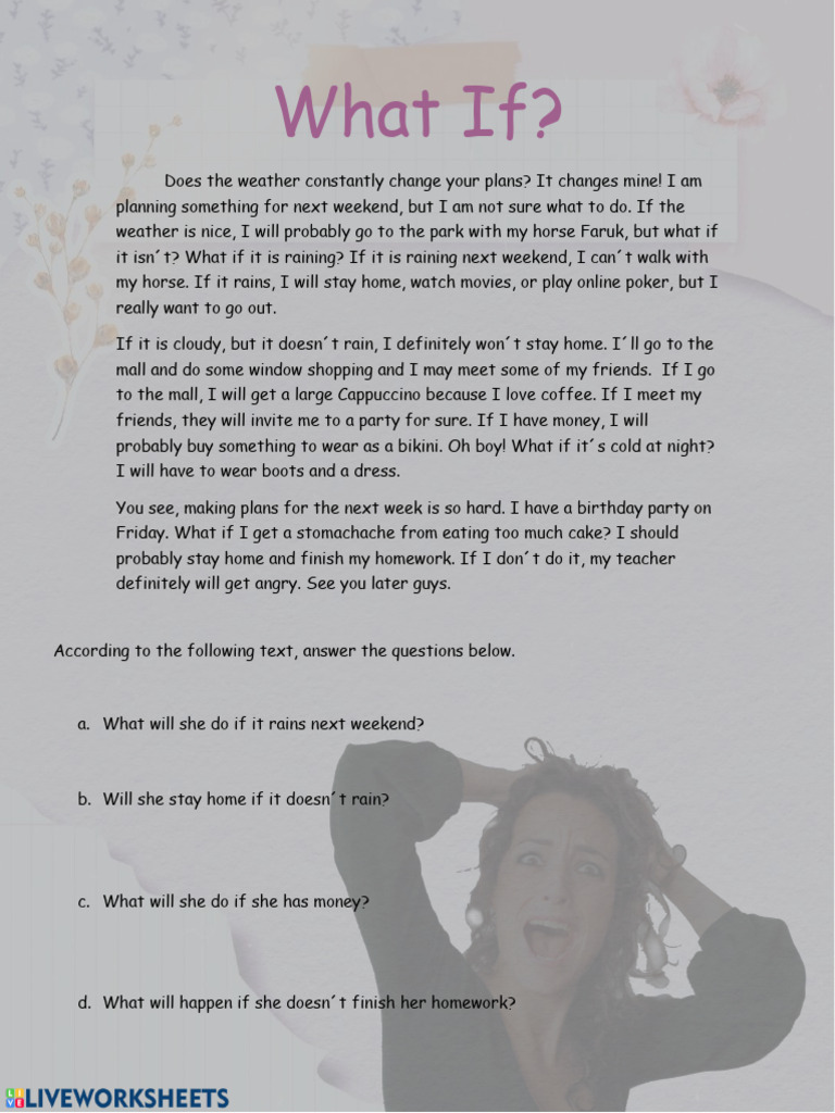 What If Text | PDF
