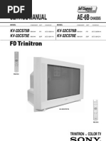 Service Manual AE-6B: KV-32CS75B KV-32CS75E KV-32CS76B KV-32CS76E