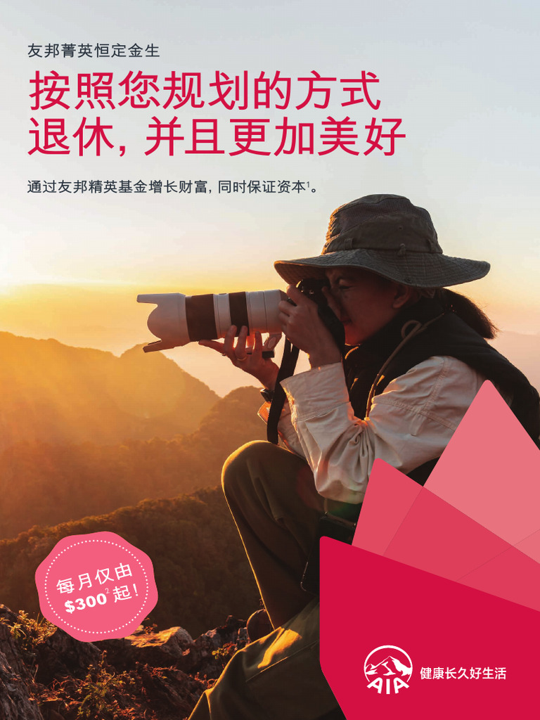 Aia Elite Secure Income Chinese Brochure | PDF