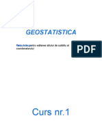 Curs Geostatistica