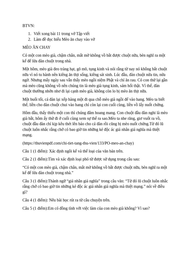 BTVN | PDF